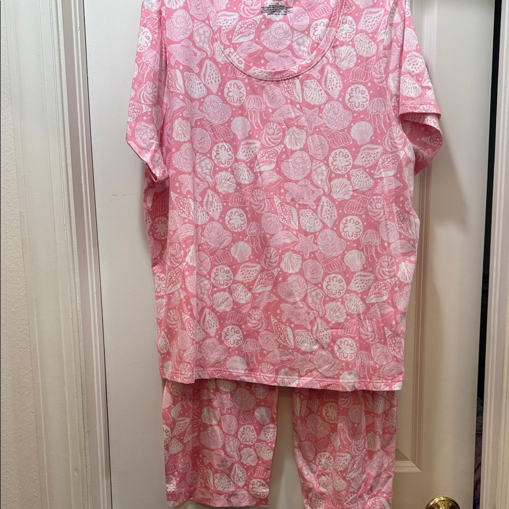 SLEEP SENSE 2-piece Pajama Set Wide Leg NWT sz 1X, 2X, 3X